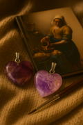 coeur en Améthyste