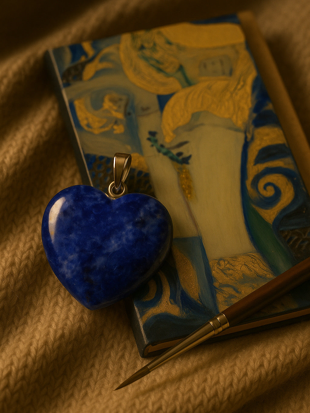 Coeur en sodalite