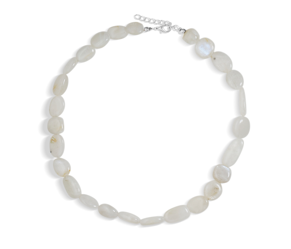 Collier en pierres de lune