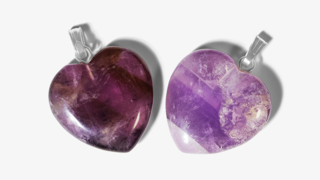 coeur en Améthyste
