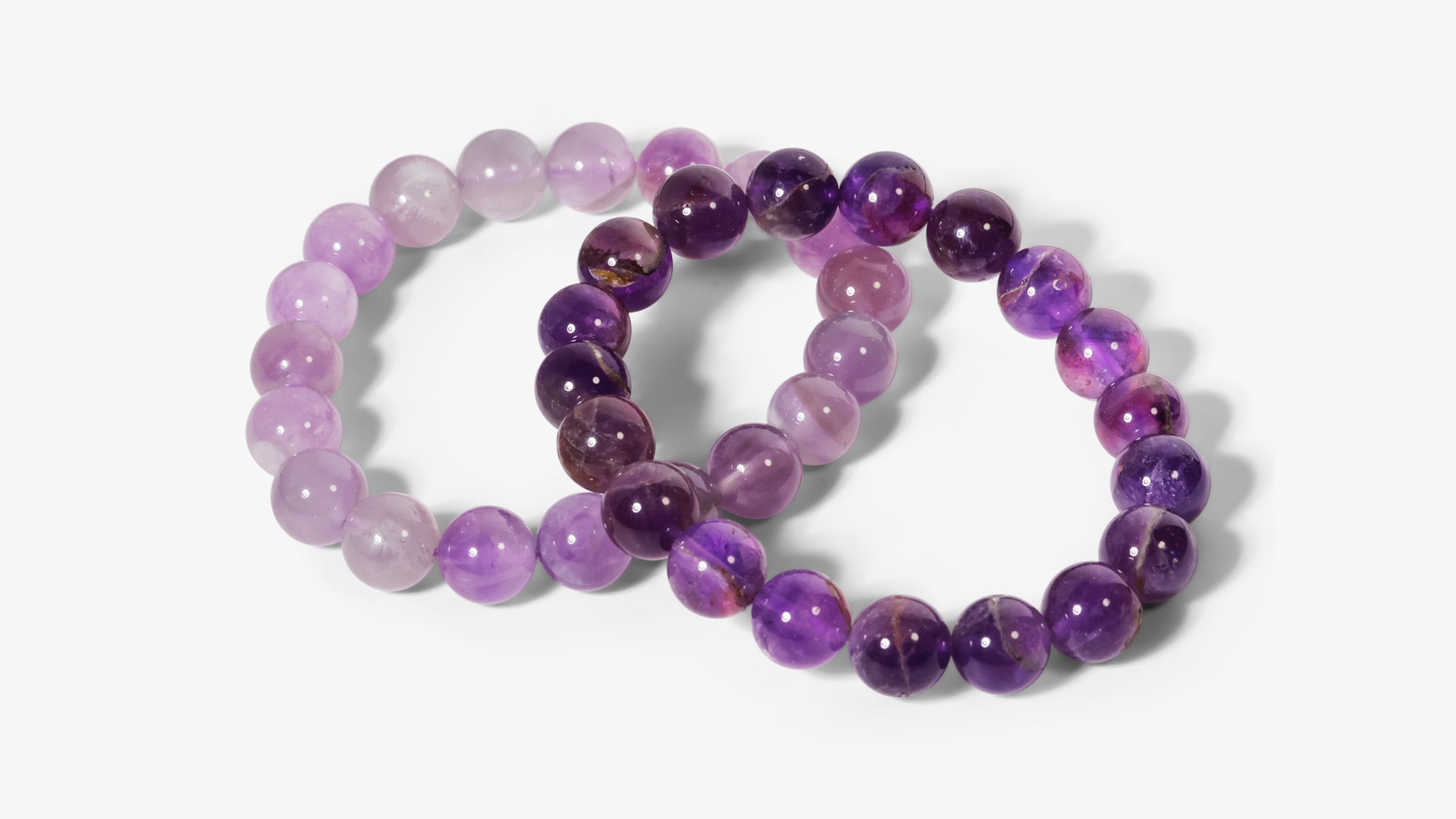 Bracelet Améthyste (grosses perles)