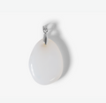 Pendentif Opale blanche