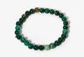Bracelet en agate verte