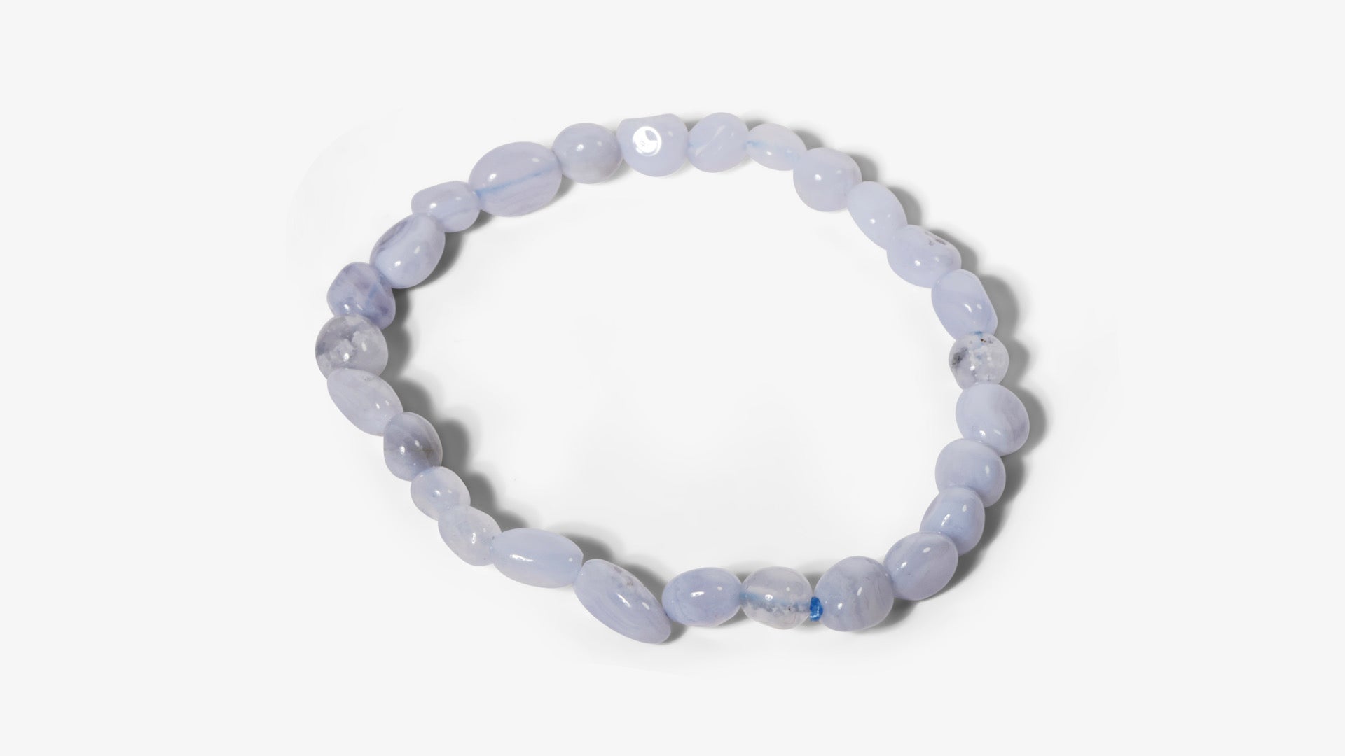 Bracelet en calcédoines (perles fines)