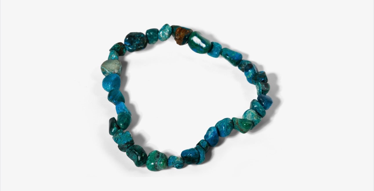 Bracelet en chrysocolles