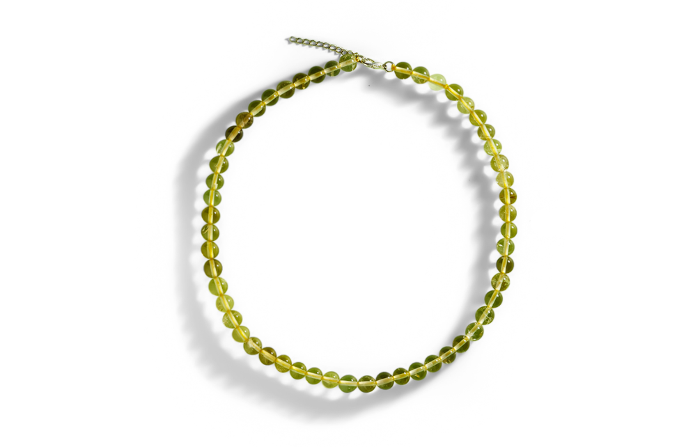 Collier en péridot