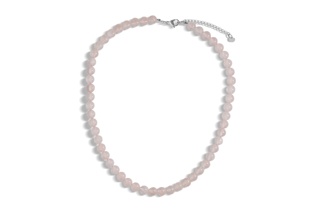Collier Quartz rose