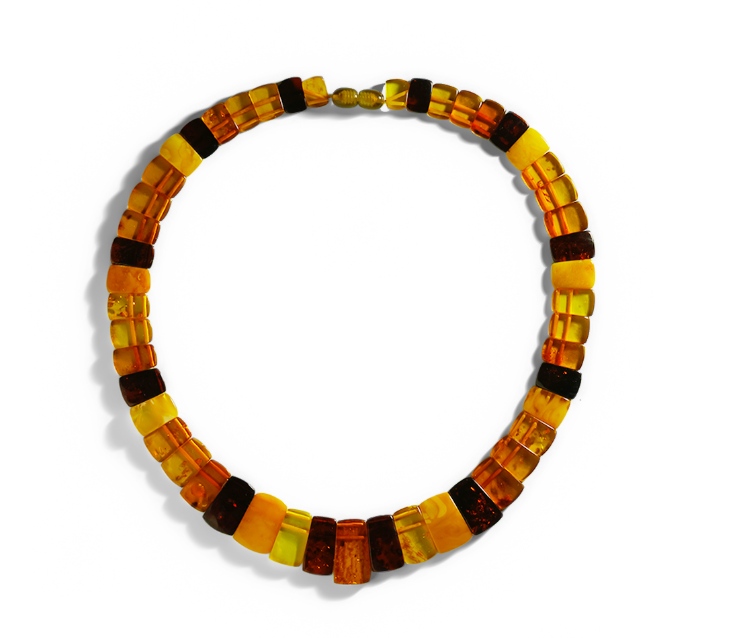 Collier royale ambre