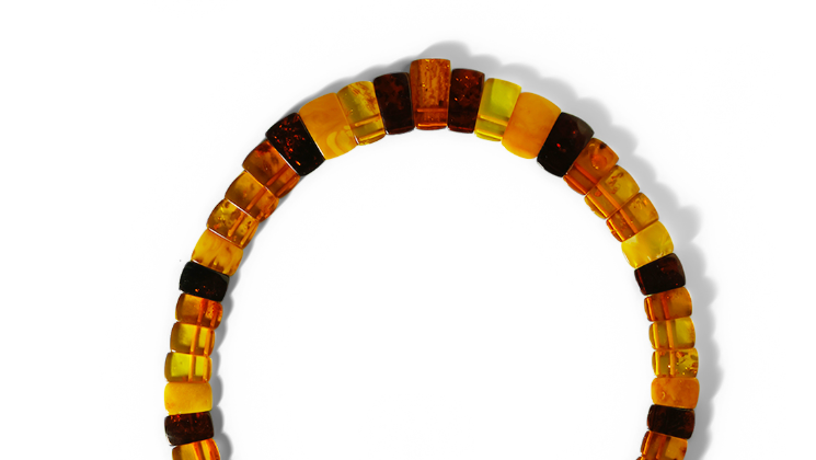 Collier royale ambre