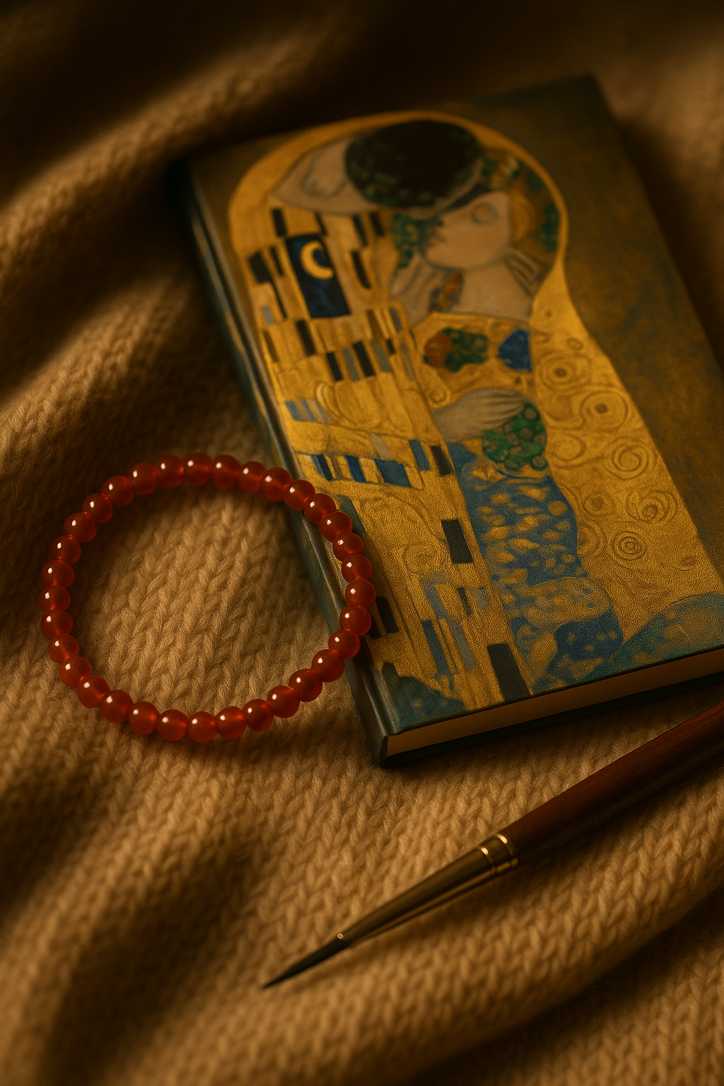 Bracelet en cornaline (fines)