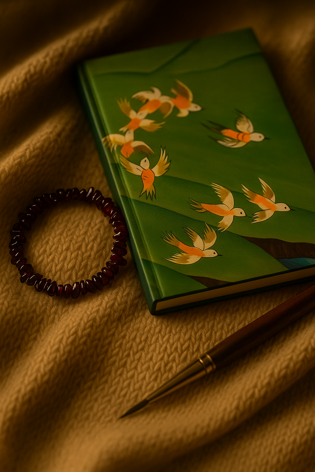 Bracelet en Grenat véritable (Pierres fines et irrégulières)