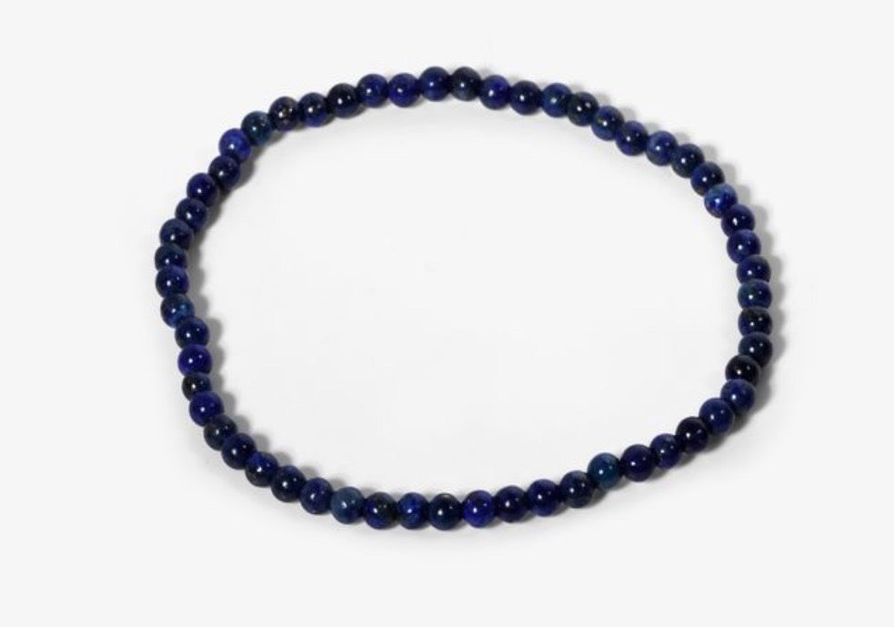 Bracelet en lapis lazuli (mini perles)