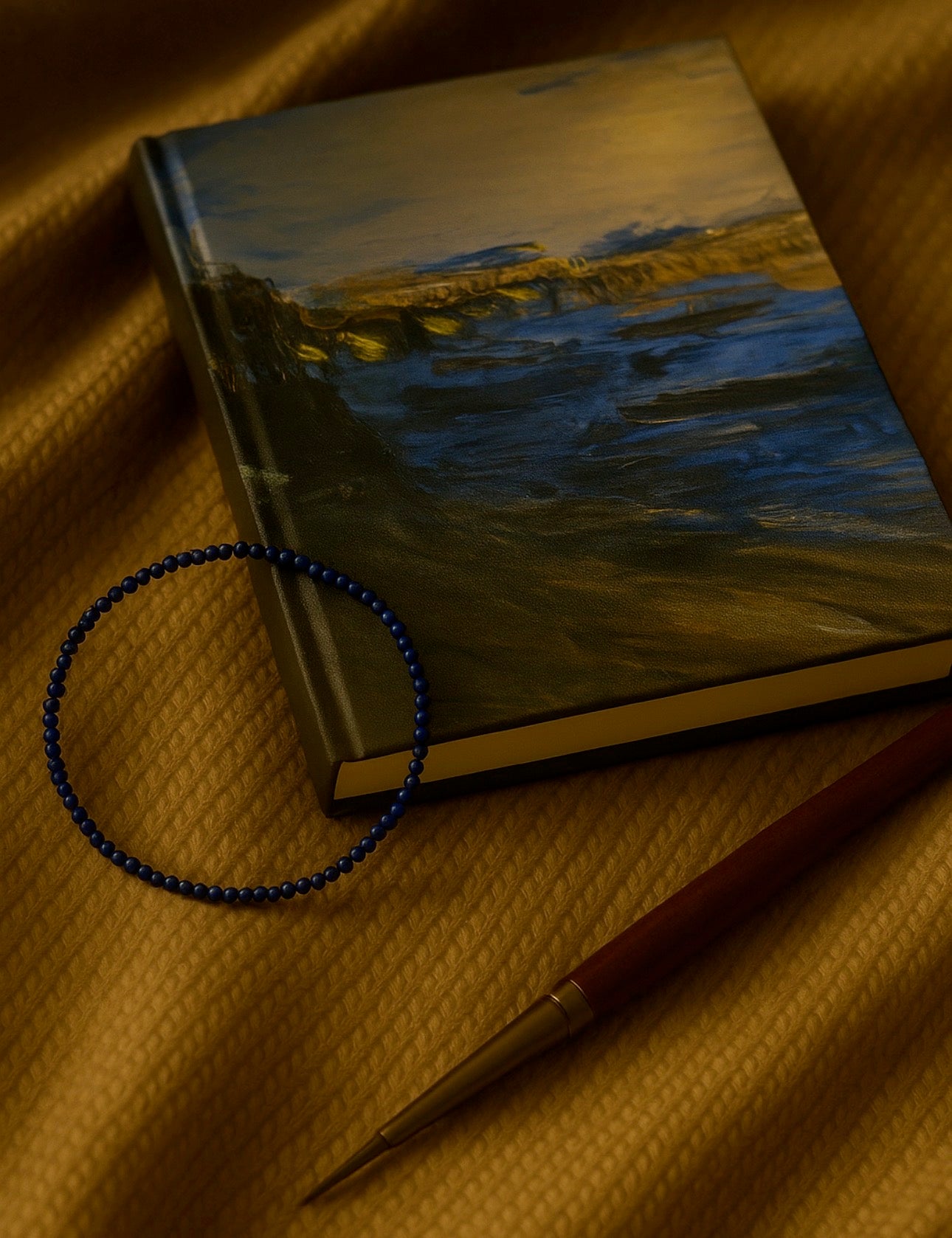 Bracelet en lapis lazuli (mini perles)