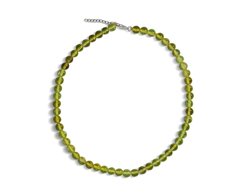 Collier en péridot