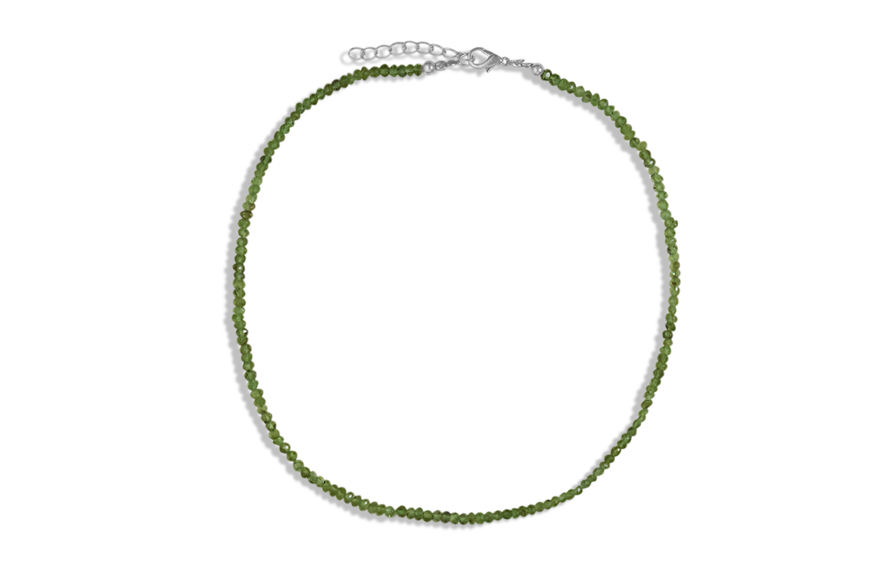 Collier en péridot (perles fines)