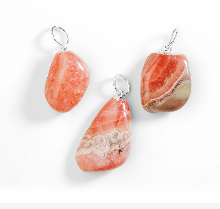 Pendentif Rhodochrosite