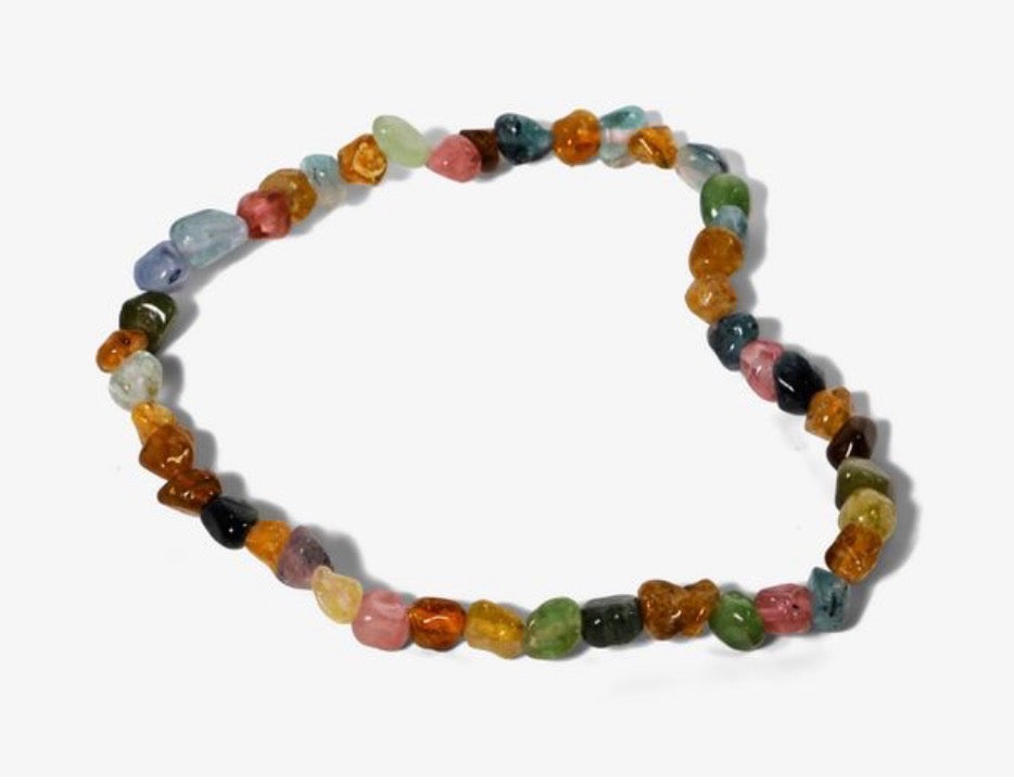 Bracelet en Tourmalines melon d'eau (perles fines)